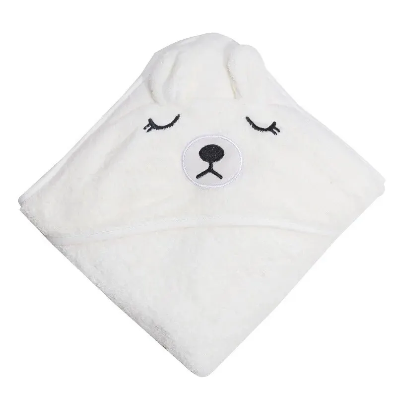 Baby Badeumhang | mit Kapuze & Cartoon-Design