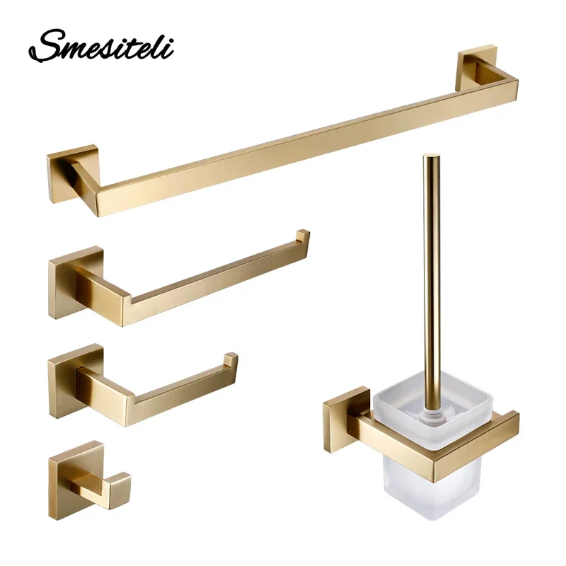Badezimmer-Hardware-Set | Edelstahl – Gebürstetes Finish