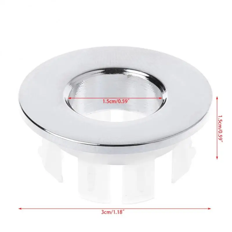 LuxDrain RingCover – Messing-Überlaufring für Waschbecken