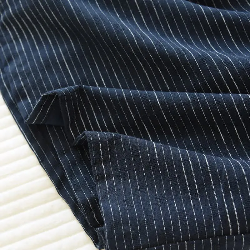 Unisex Kimono-Bademantel aus Baumwollgaze