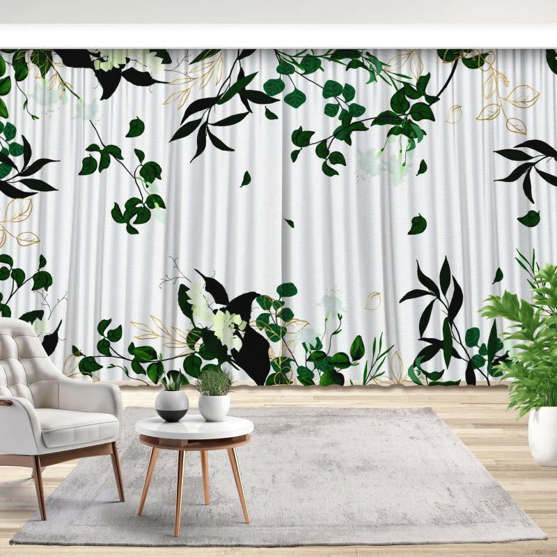 Fotovorhang "Botanischer Hintergrund"