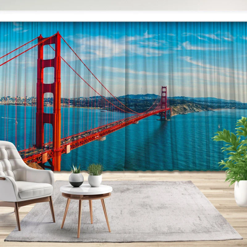Fotovorhang "Golden Gate Brücke"