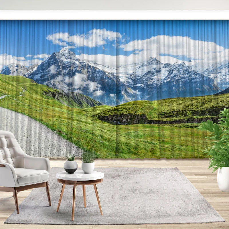 Fotovorhang "Schweizer Alpen - Grindelwald"