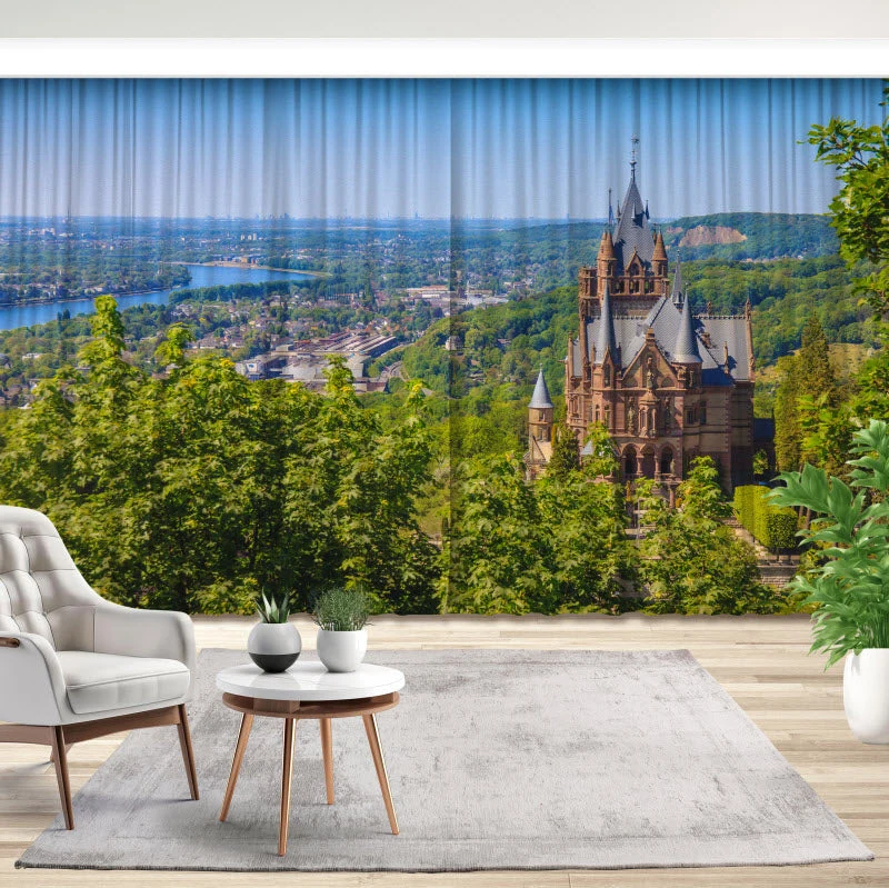 Fotovorhang "Schloss Drachenburg"