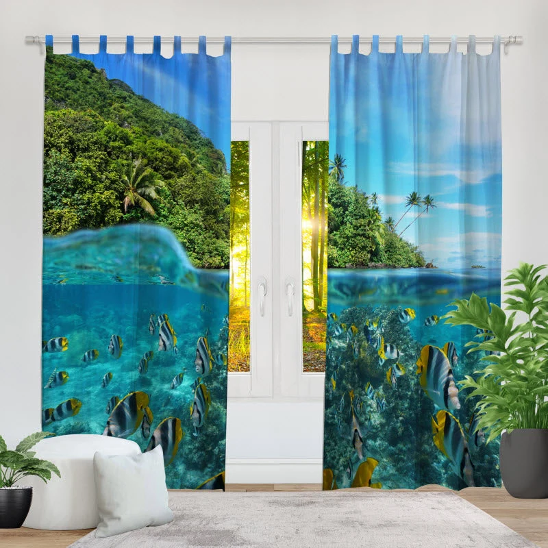Fotovorhang "Huahine Unterwasser"