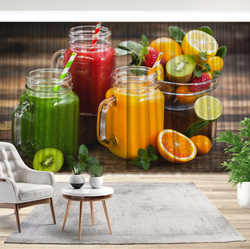 Fotovorhang "Obstsmoothies"