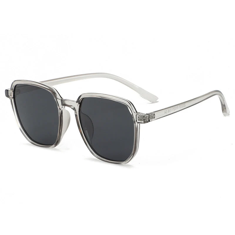 Dame firkantet solbrille med moderne ramme Luvikno