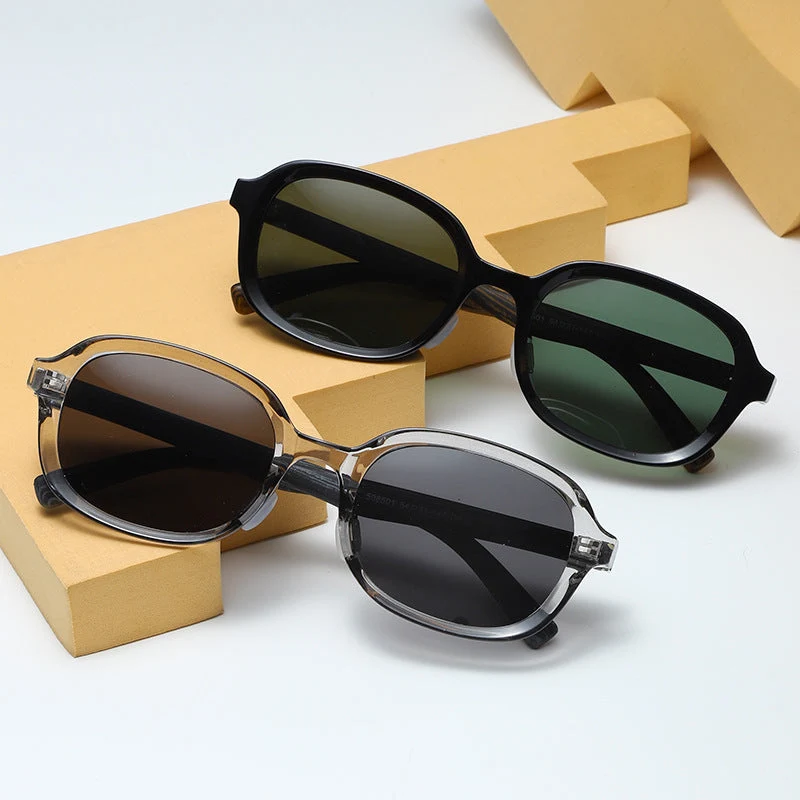 Dame robust solbrille med ergonomisk ramme Luvikno