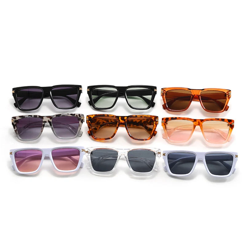 Dame Firkantet Designer Solbrille Luvikno