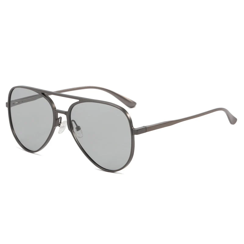 Dame pilot solbrille med UV-beskyttelse og elegant ramme Luvikno