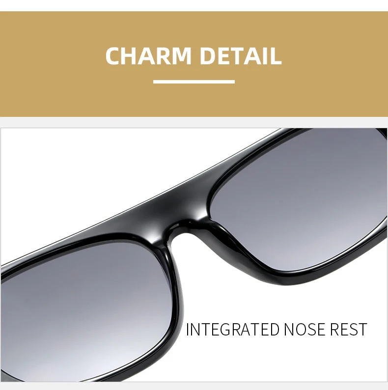 Dame moteriktig solbrille i elegant skjolddesign Luvikno
