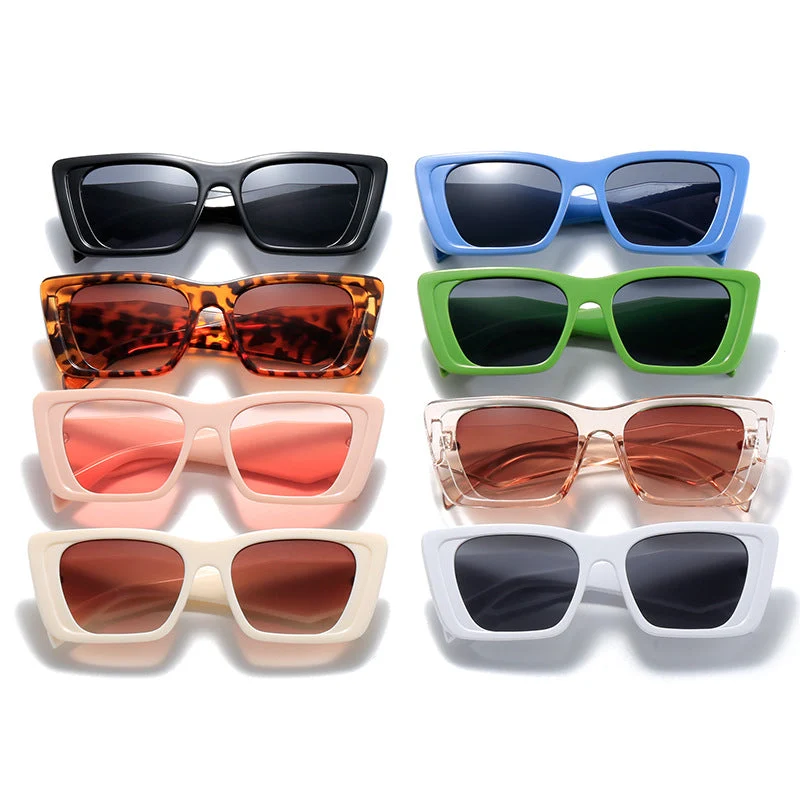 Dame moteriktig solbrille i avantgarde-stil Luvikno