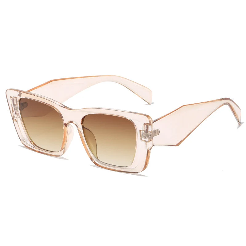 Dame moteriktig solbrille i avantgarde-stil Luvikno