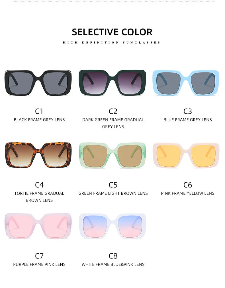 Dame moteriktig solbrille Luvikno