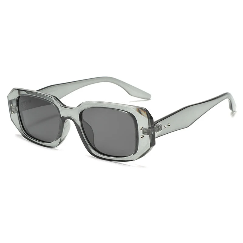 Dame moteriktig oversized solbrille med stilig ramme og UV-beskyttelse Luvikno