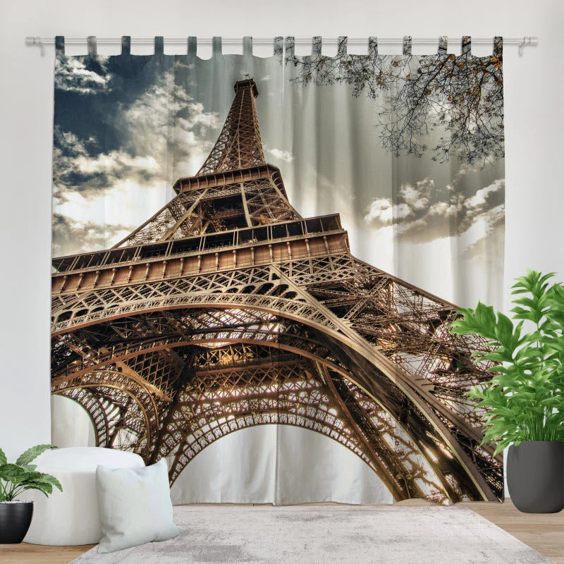 Fotovorhang "Unter dem Eifelturm"