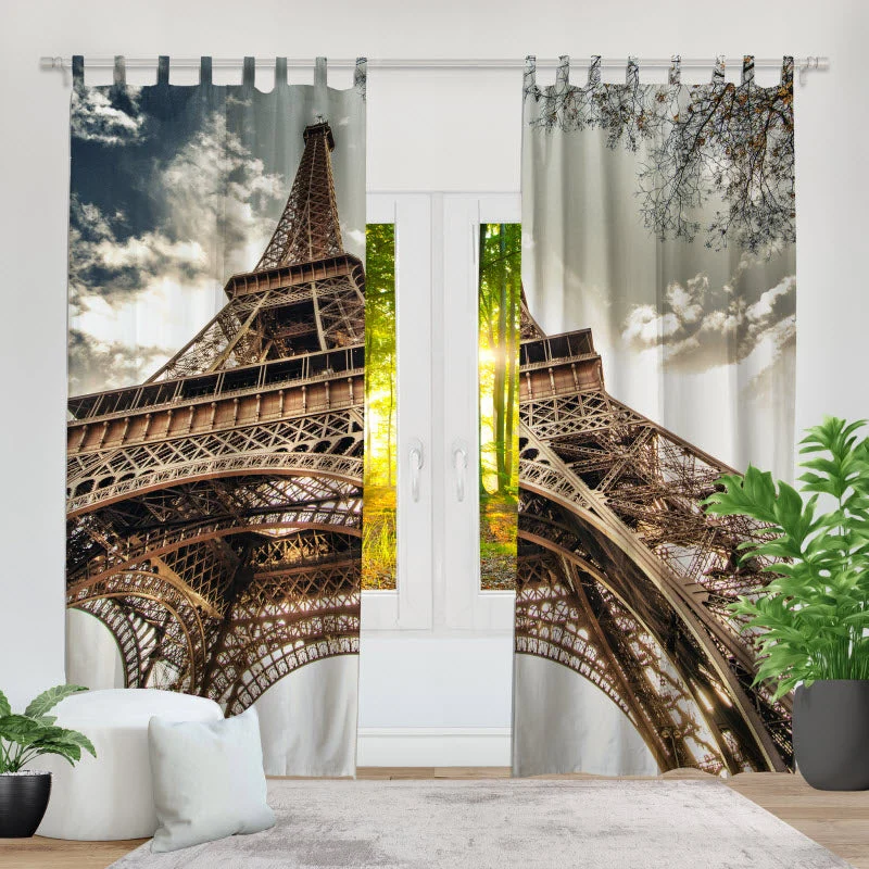 Fotovorhang "Unter dem Eifelturm"