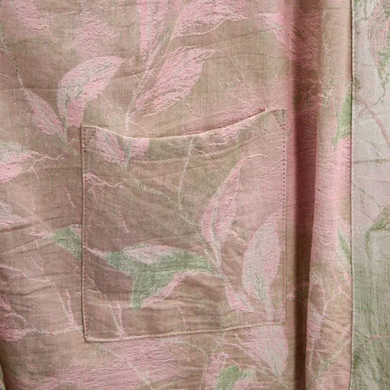 Kimono-Bademantel aus Naturbaumwollgaze