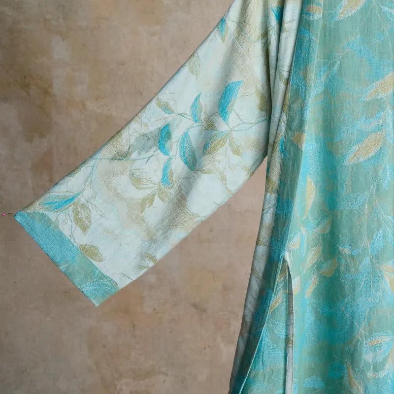 Kimono-Bademantel aus Naturbaumwollgaze