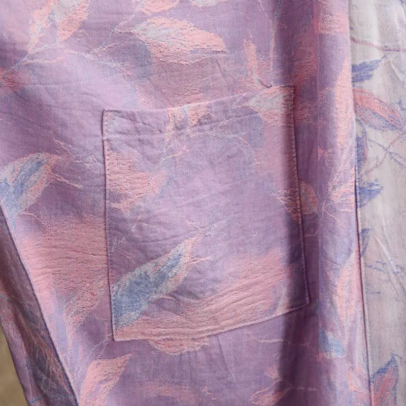 Kimono-Bademantel aus Naturbaumwollgaze
