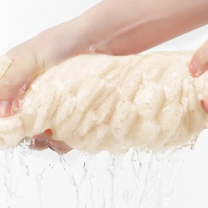Unisex-Bademantel mit Kapuze, einfarbig, saugfähig
