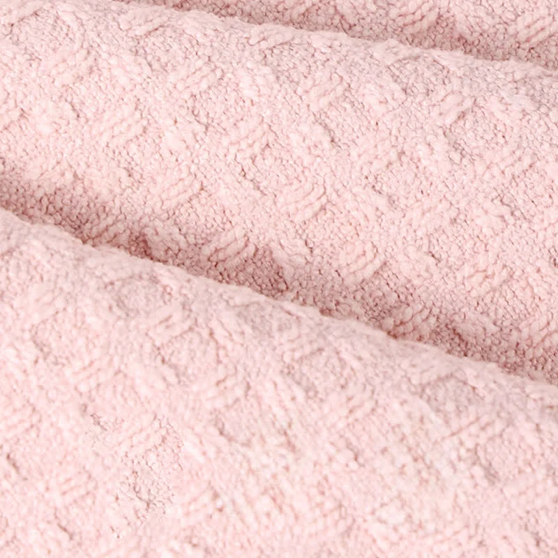 Schnelltrocknender Waffelpiqué-Baumwoll-Spa-Bademantel