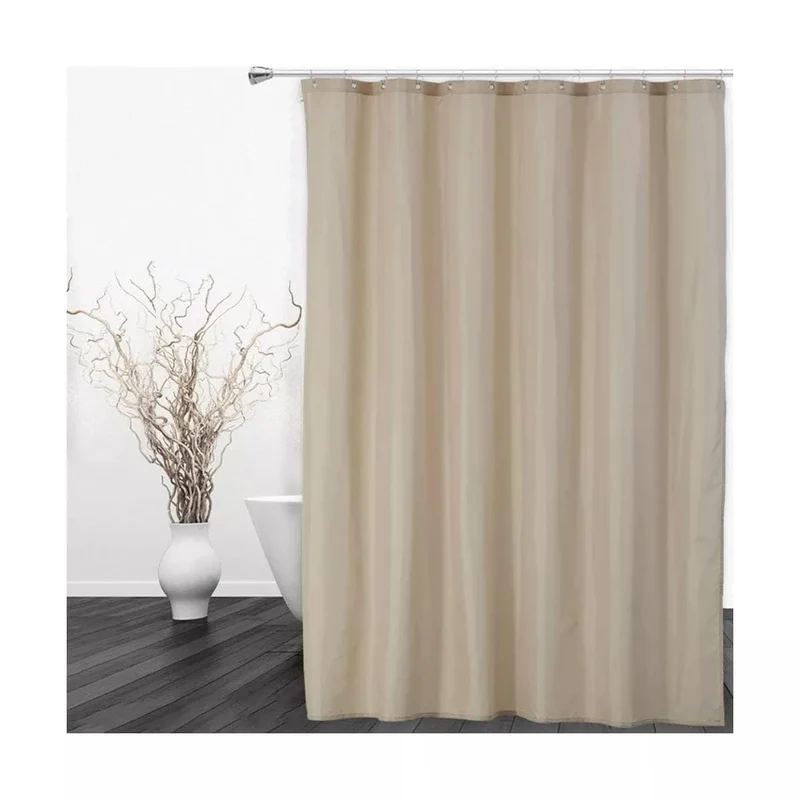 Garvee Tenda Doccia Impermeabile con Magneti e Occhielli Metallici per Bagno e Hotel, Microfibra Lavabile, Taglie Varie, Toni Neutri