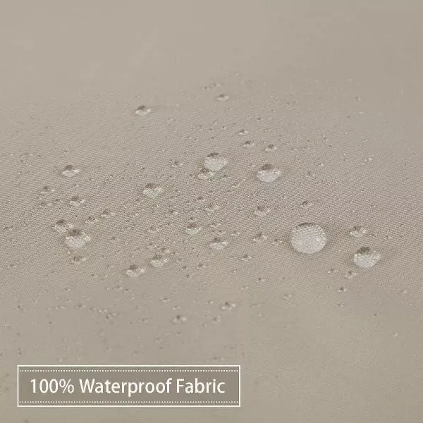 Garvee Tenda Doccia Impermeabile con Magneti e Occhielli Metallici per Bagno e Hotel, Microfibra Lavabile, Taglie Varie, Toni Neutri