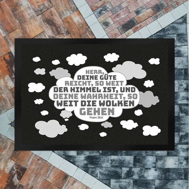 Psalm 36,6 Fußmatte in 35x50 cm