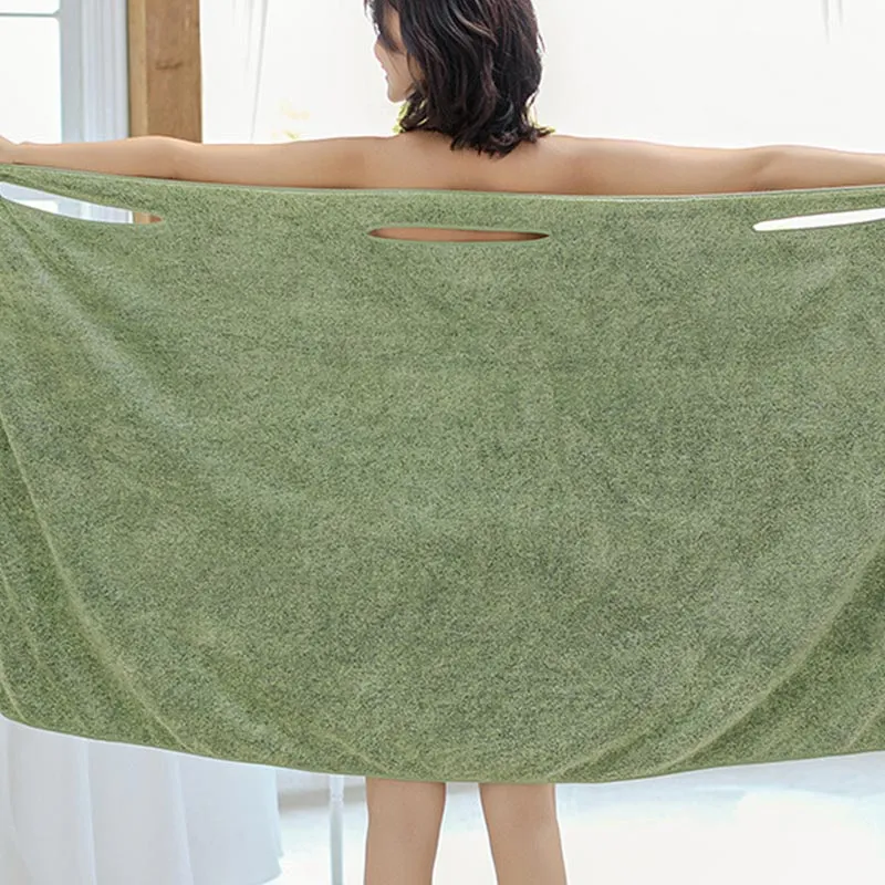 Ownkoti Tragbares Badetuch für Damen