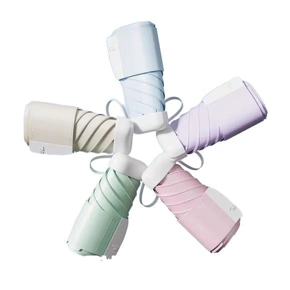 Kvinnes Foldbar Vindskjerm Paraply med Innovativt Design Luvikno