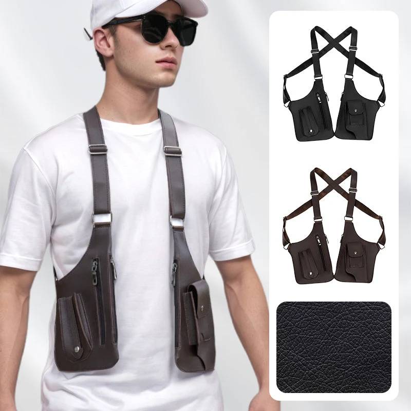 ShadowCarry Pro – Diskret Skulderveske for Menn | Luvikno