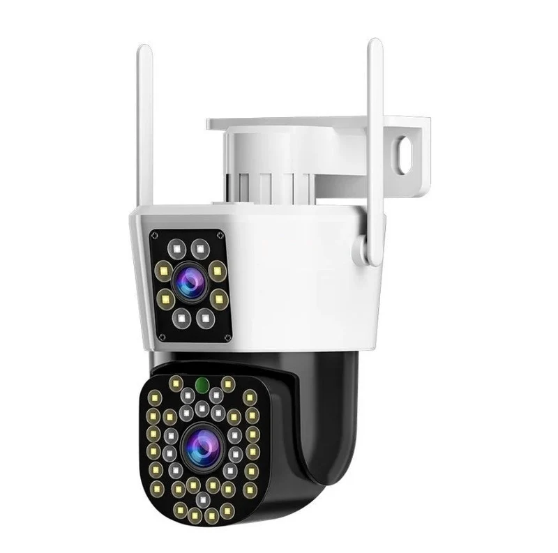 DualGuard Max 2-Pack – 360° Sikkerhetskamera Sett med Nattvisjon | Luvikno