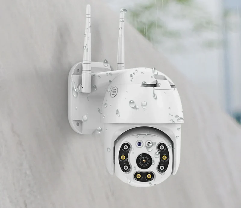 SmartCam Set 4X – Komplett Trådløst Sikkerhetskamera Sett | Luvikno