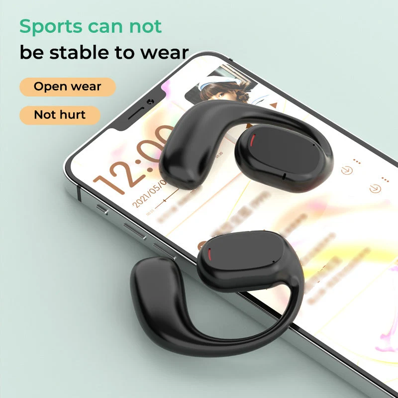 AirBeat Flex Open Ear Bluetooth Hodetelefoner – Komfortable og Sikkre Sporter | Luvikno
