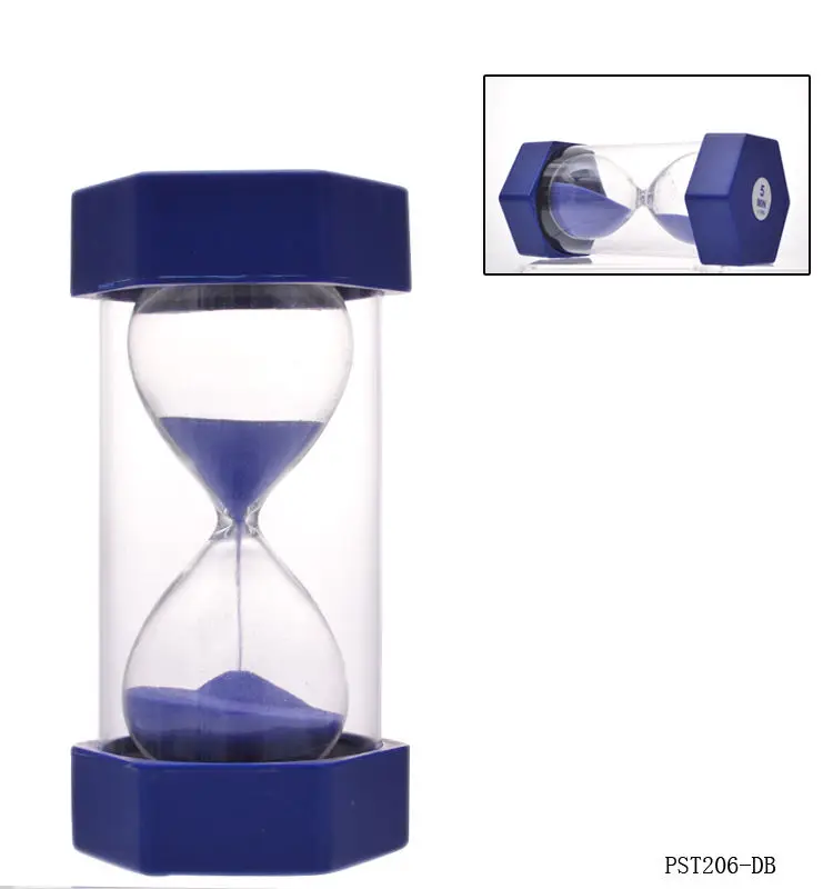Hexagonal dekorativ timeglass – flere tidsalternativer og farger | Luvikno