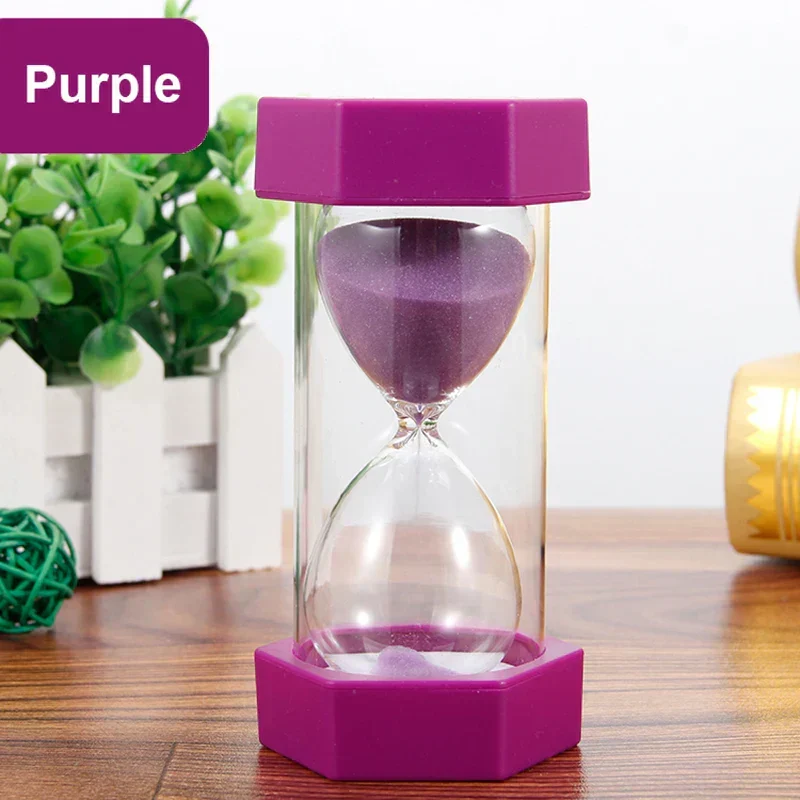 Hexagonal dekorativ timeglass – flere tidsalternativer og farger | Luvikno
