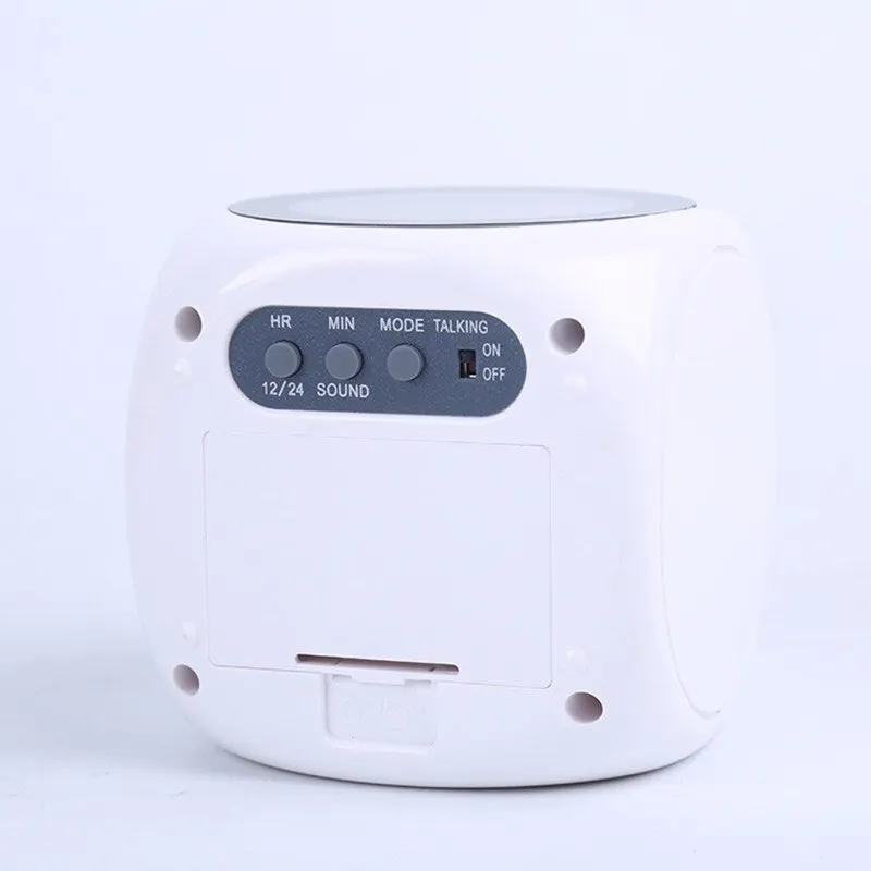 AlarmBeam Projektsjons Vekkerklokke med Temperatur og Dobbelt Alarm – LED Skjerm | Luvikno