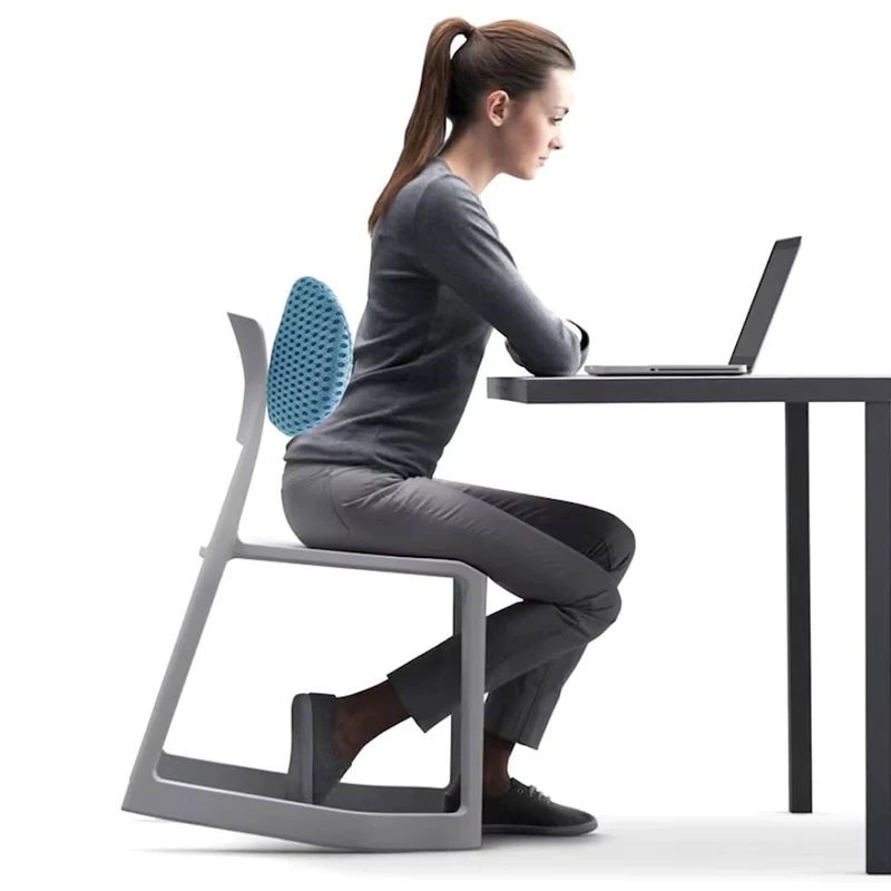RugComfort Lumbarkurv – Ergonomisk Støttepute for Rygg og Konstruksjon | Luvikno