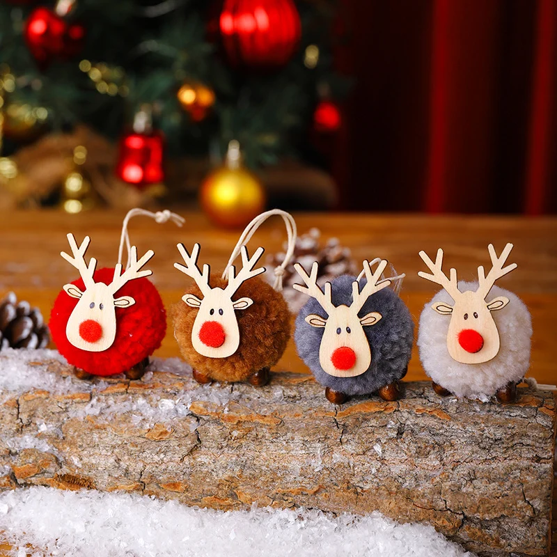 Decorative Holiday Reindeer Figurine Stornfield