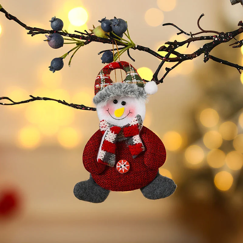 Decorative Felt Snowman Ornament Stornfield