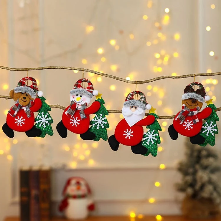 Decorative Felt Snowman Ornament Stornfield
