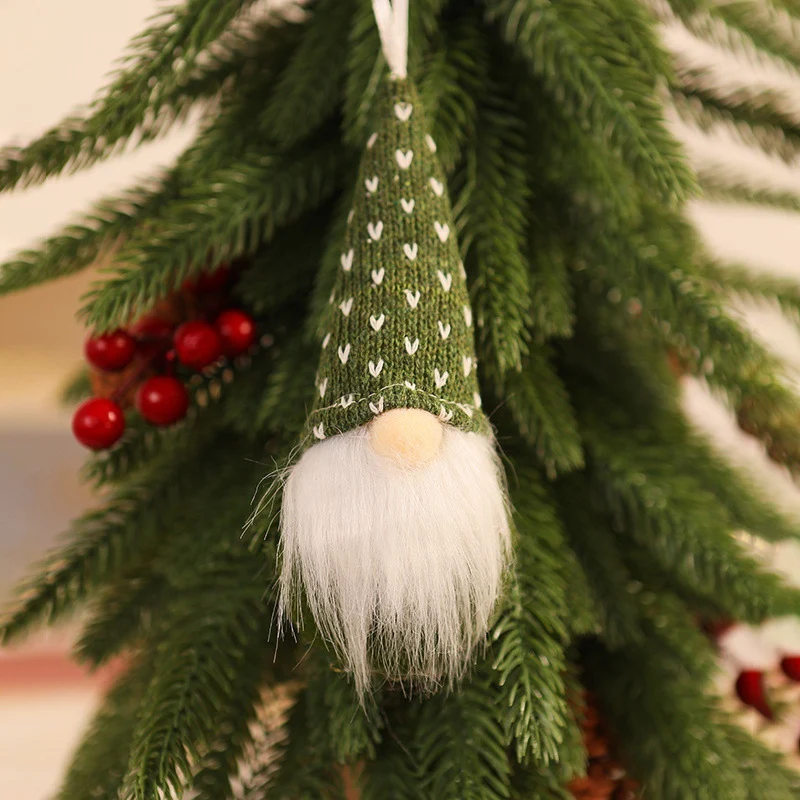 Decorative Felt Santa Gnome Ornament Stornfield