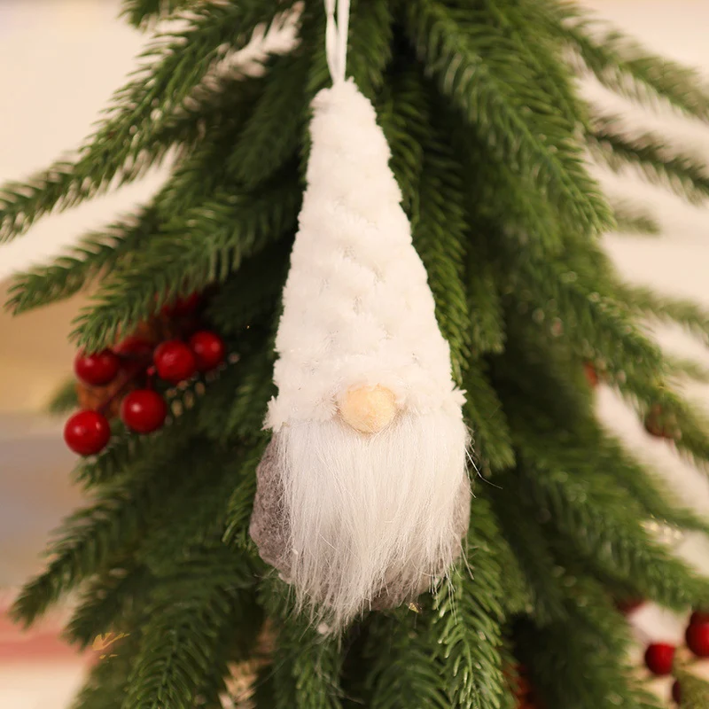 Decorative Felt Santa Gnome Ornament Stornfield