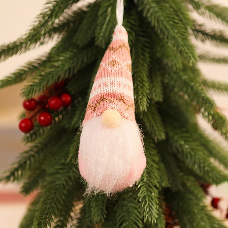 Decorative Felt Santa Gnome Ornament Stornfield