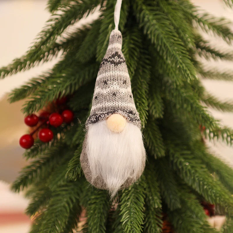 Decorative Felt Santa Gnome Ornament Stornfield