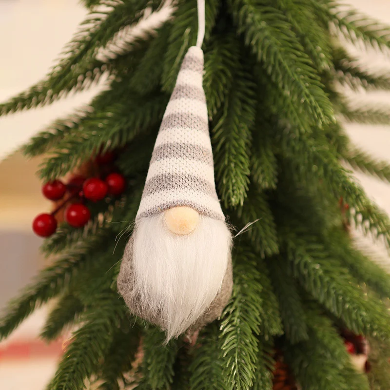 Decorative Felt Santa Gnome Ornament Stornfield