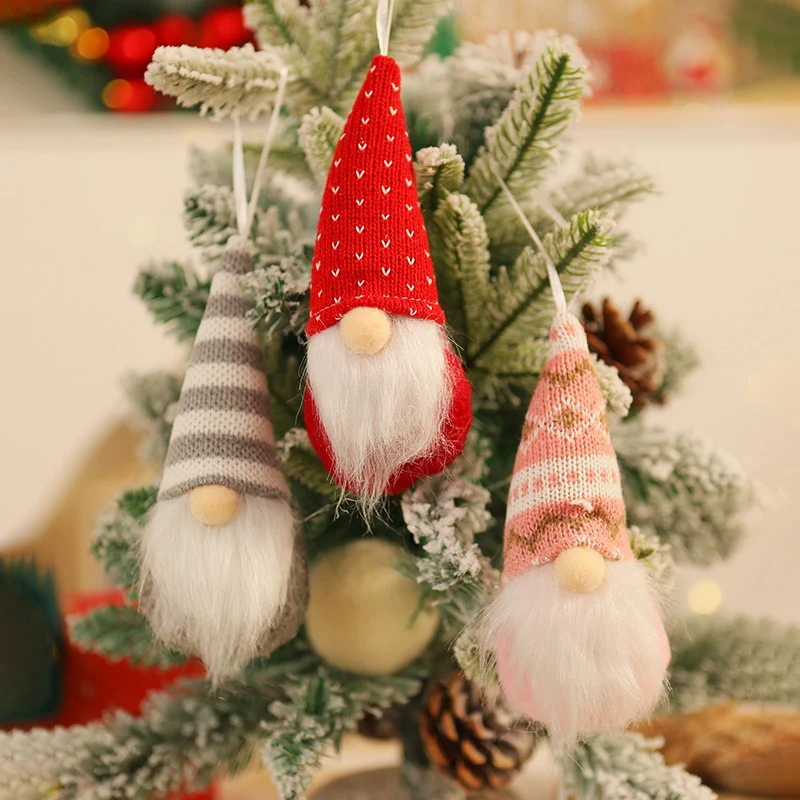 Decorative Felt Santa Gnome Ornament Stornfield