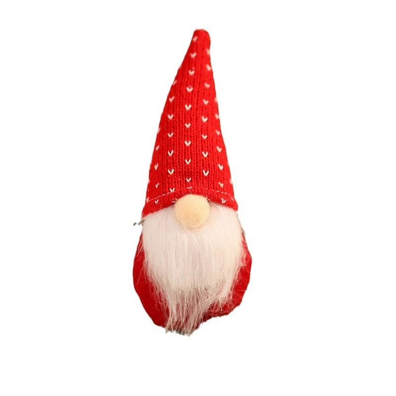 Decorative Felt Santa Gnome Ornament Stornfield