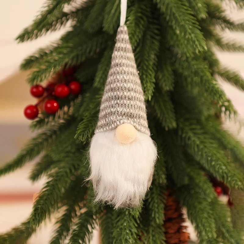 Decorative Felt Santa Gnome Ornament Stornfield